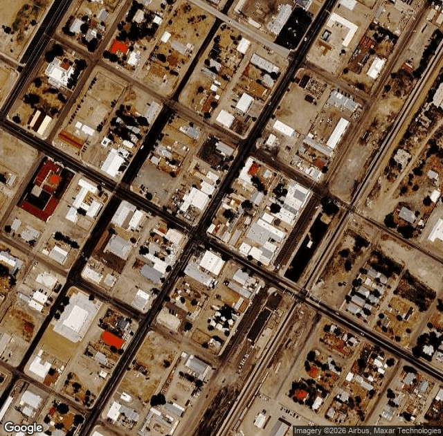 Aerial view of Apple Annie's Orchard in Willcox, AZ