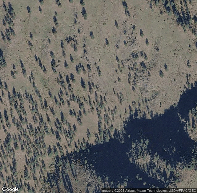 Aerial view of Lucas Farms in Harpster, ID